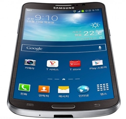 ,智能手机,世界最新！三星发布弧形屏幕智能手机「GALAXY ROUND」