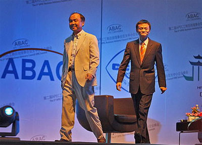 ,阿里巴巴,马云,并购重组,百度,搜狐,智能电视,阿里入股PPTV：马云与孙正义，两个“老伙伴”的联手作品