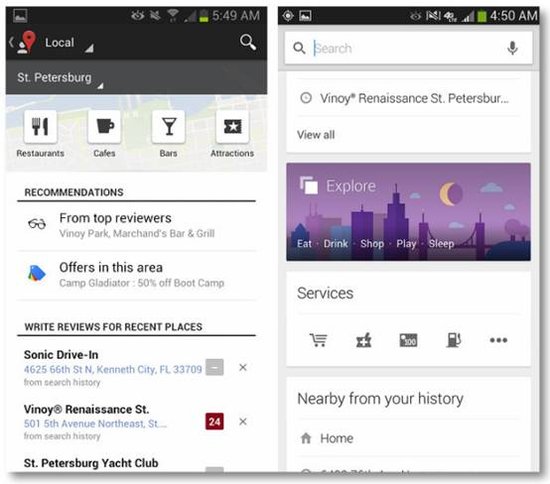 ,Google,盘点：全新Android版谷歌地图五个使用手势小技巧