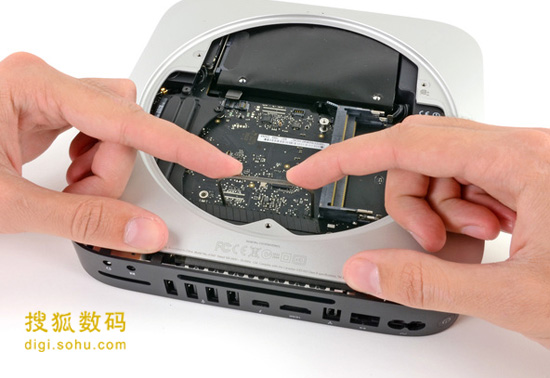 ,Apple,2012款苹果Mac mini拆解: 升级/维修难度低