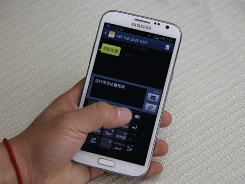 人性化新旗舰 三星GALAXY Note II体验 