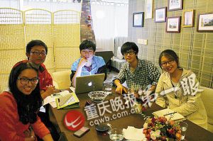 ,媒体人,创业者,四名大学生开办网站专门送吃送喝