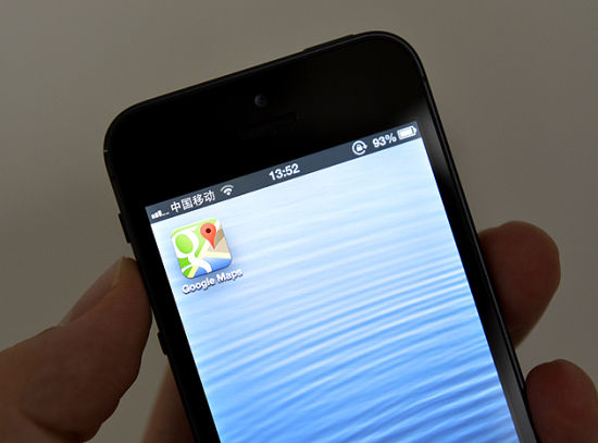 ,Google,Apple,新浪,iPhone版谷歌地图应用上手体验