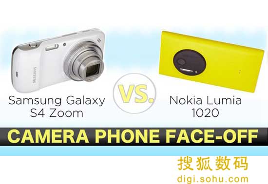 ,智能手机,最佳拍照手机比拼：Lumia 1020 vs S4 Zoom
