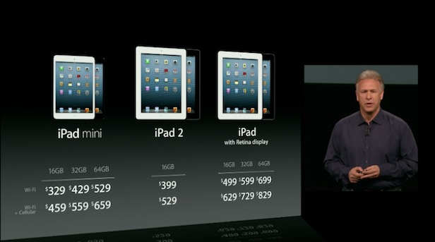 ,平板电脑,Apple,苹果公司发布iPad4和iPad Mini