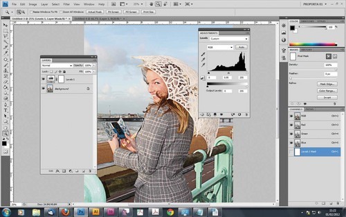 PS简单快速调出温暖的复古怀旧照片效果