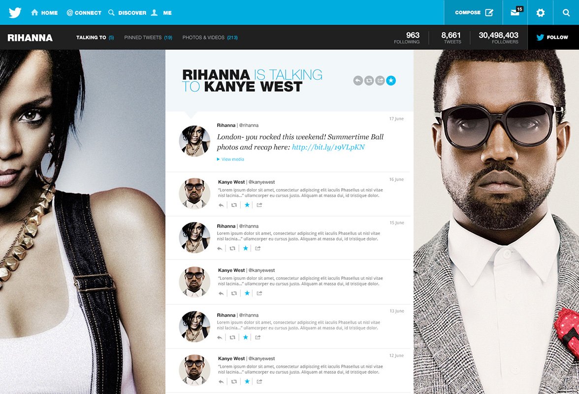 ,Twitter,平板电脑,令人疯狂的Twitter新设计