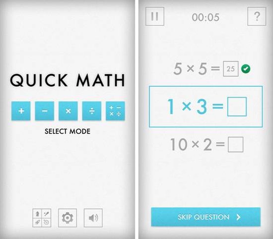 趣味数学游戏Sakura Quick Math评测