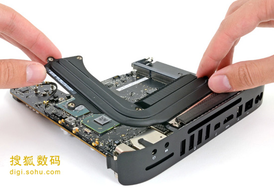 ,Apple,2012款苹果Mac mini拆解: 升级/维修难度低
