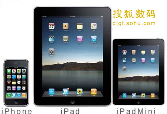,平板电脑,Apple,传言中的iPad mini