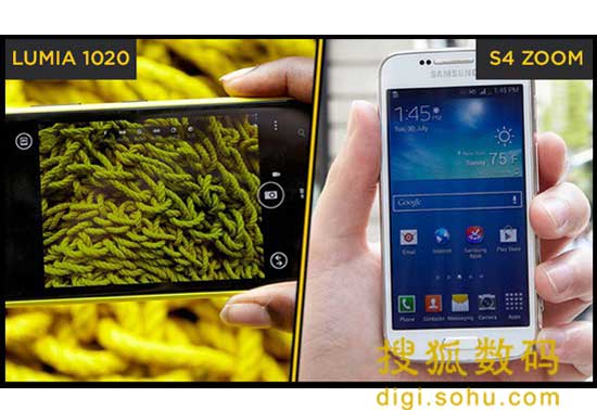 ,智能手机,最佳拍照手机比拼：Lumia 1020 vs S4 Zoom