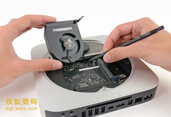 ,Apple,2012款苹果Mac mini拆解: 升级/维修难度低