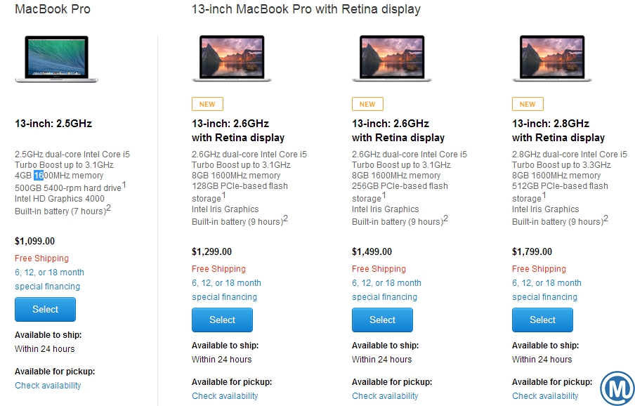 ,Apple,苹果新款MacBook Pro 给力内存16GB