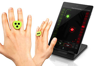 ,平板电脑,音乐制作体感控制器iRing日本发售，售价3500日元