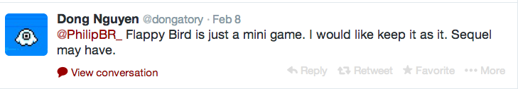 揭秘“Flappy Bird”之死:日赚5万美元的程序员“恨”自己开发的游戏