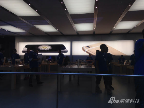 ,新浪,Apple,上市交易,港版iPhone6出货:用户前往Apple Retail Store自提全程