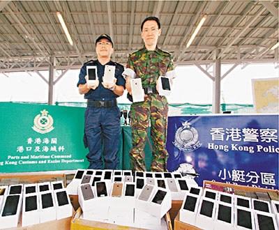 ,138部iPhone6水货遭香港海关没收