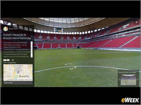 ,Google,谷歌街景带你全角度观赏12个世界杯球场