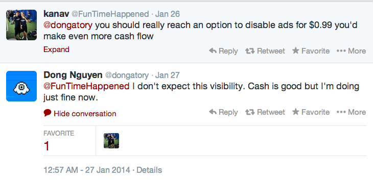 揭秘“Flappy Bird”之死:日赚5万美元的程序员“恨”自己开发的游戏