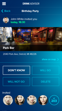 ,喝酒顾问:可引导你到最好的酒吧和夜店