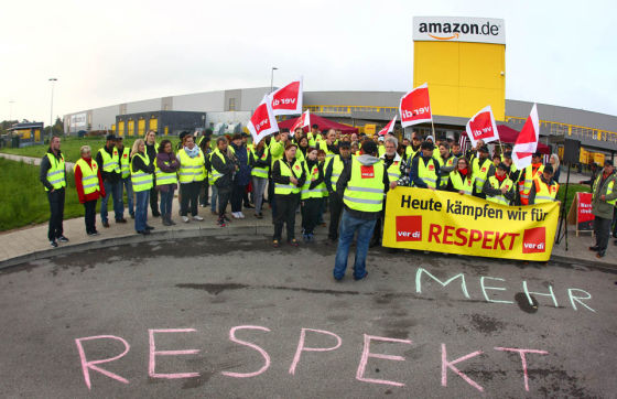 ,Amazon,亚马逊德国员工罢工：时间延长 人数增多