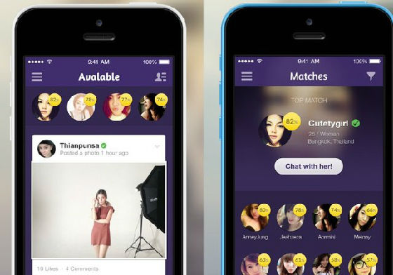 ,Facebook,社交网络,泰国单身约会应用Avalable异军突起，挑战Facebook
