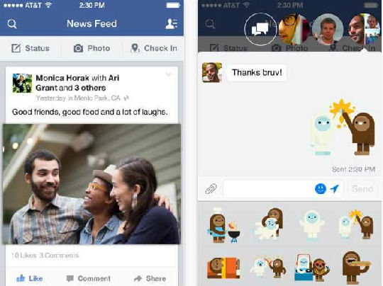 8-facebook.jpg ,平板电脑,Facebook,Twitter,Google,Apple,趋势网盘点:2013年15款最受欢迎的免费iPhone 应用