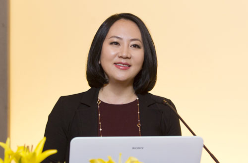 1111138980432681232357.jpg ,智能手机,并购重组,上市交易,华为营收2400亿元背后:看CFO孟晚舟说了啥