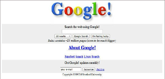 0201045F1-1.jpg 再牛的网站也曾土炮过——九个当红大网站最初上线时的模样