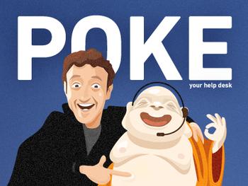 poke.jpg ,移动应用,社交网络,并购重组,Facebook,Facebook新品 Slingshot 开球