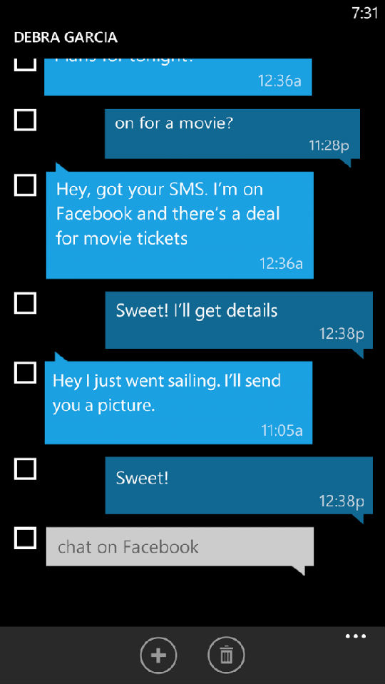 messaging-multi-select-640x1137.png ,用户,Microsoft,语音识别,WP8.1更新版发布 Cortana更名小娜重磅来袭