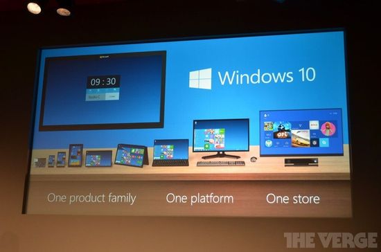 ,Apple,Microsoft,应用商店,智能手机,平板电脑,操作系统,聚焦Windows 10的4大新功能看点和5大问题