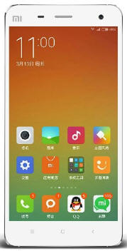 Snap1.jpg ,雷军,腾讯,小米,主屏图标电话 短信 QQ 米聊同时点亮你会先看哪个?