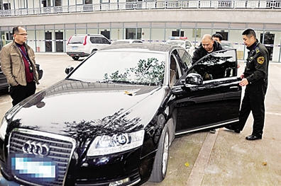 ,去哪儿专车车主奥迪A6被查扣 按揭买车当司机不足1月