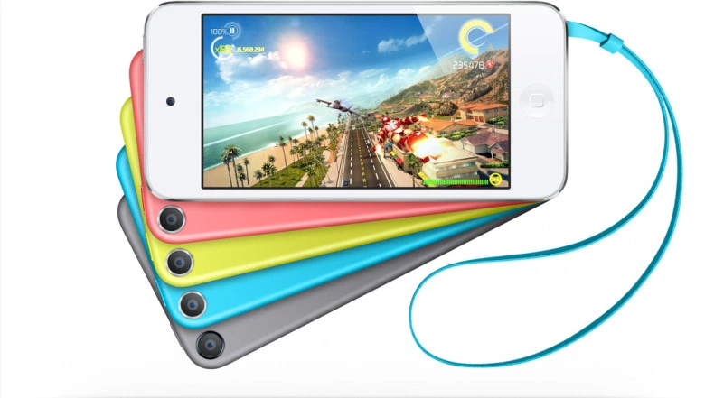 ipod-touch. ,Apple,智能手机,苹果更新iPod Touch的配置:更快的A8处理器,128GB内存空间及新的外壳颜色
