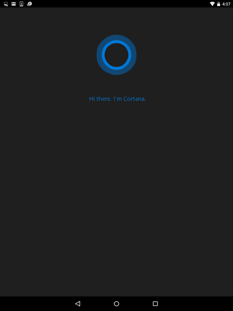 cortana_android_tablet.png ,Microsoft,平板电脑,安卓版Cortana遭泄露 微软表示:应问责美国或中国的测试员