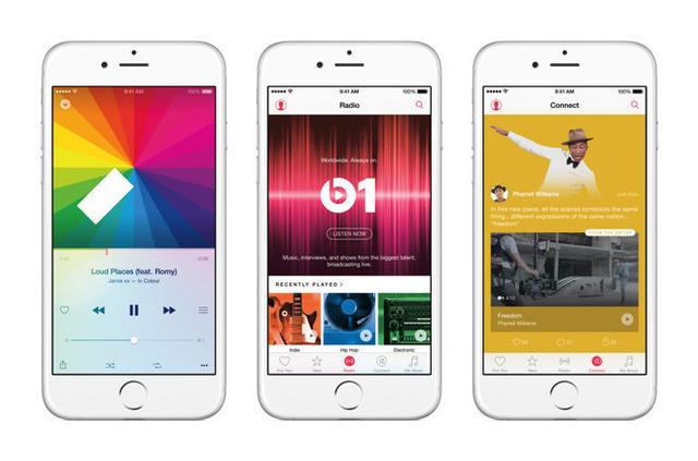 ,Apple,Apple Music三个月的免费试听用户在短短的一个月中突破千万大关