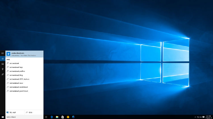 Windows10主页面