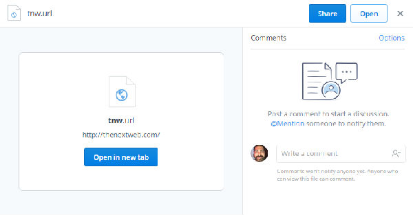 3.png ,Dropbox想要保存你的书签可它就不是干这个的料
