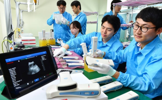 ,韩国国产便携式无线超声波诊断开辟了新市场