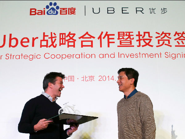 ,百度,Uber,智能互联网,Uber 在中国极速扩展业务，1年内进入另外100个城市！