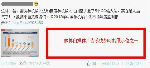 ,新浪,Google,粉丝,电子商务,自媒体,曹国伟,商业模式成新浪微博最大水分  谨慎看待自媒体广告