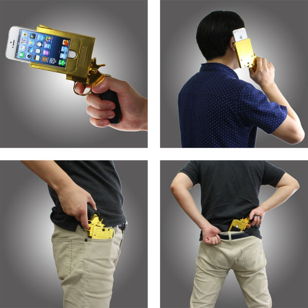 003l (1).jpg ,互联网,日本推出iPhone5手枪型霸气手机壳