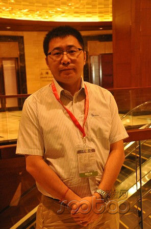 趣游科技副总裁张海(速途网独家拍摄) ,网页游戏,专访趣游副总裁张海:跨平台不会成为主流趋势