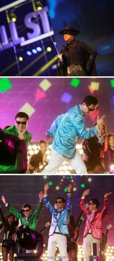 ,新浪,百度,曹国伟,阿里巴巴,奇虎,李彦宏,年会上的互联网大佬：马化腾跳骑马舞 李彦宏扮乱世佐罗 马云演公主