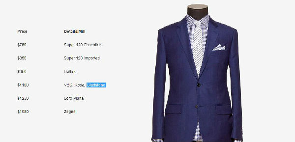 ,互联网,Propersuit.com——网上选铠甲