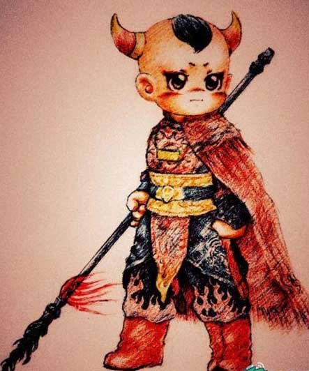 2.jpg ,媒体人,网民,“最萌西游记”走红 唐僧师徒妖魔均是大眼睛