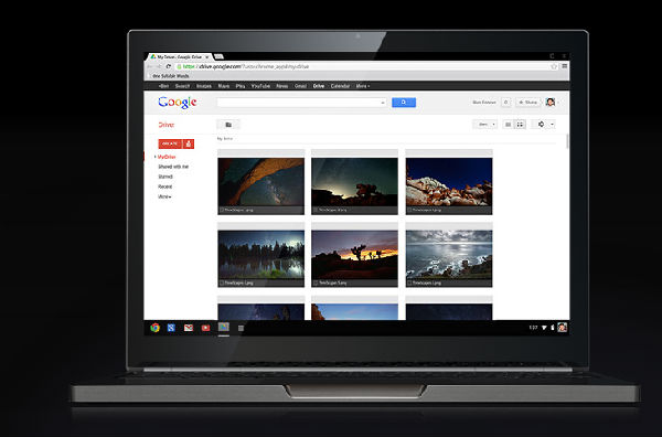 ,Google,网民,图解谷歌全新触屏Chromebook Pixel：简约 精致 美观