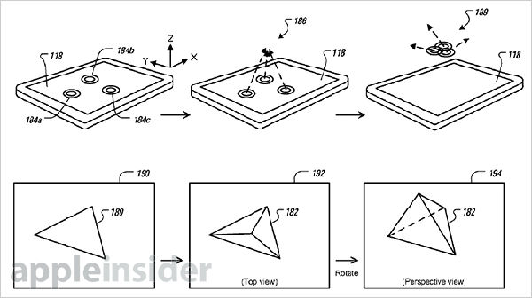 苹果获得“3D手势界面”专利可辅助CAD制图 ,Apple,平板电脑,动动你的手指头——3D手势输入,让人期待!
