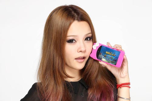 ,极客,智能手机,[多图] 微博掀宅女自拍热潮 《捕鱼达人》妹纸合集领衔手游玩家